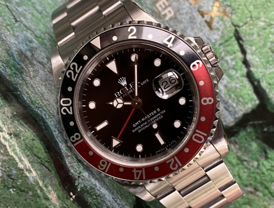 1991 MINT Gmt Master COKE  16710 Tritium Box and Papers