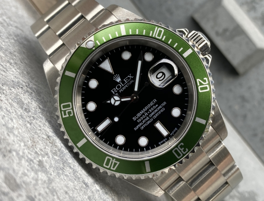 2003 Submariner 16610LV Flat 4 Box and Papers UNPOLISHED