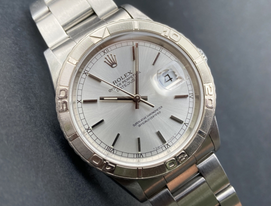 1998 Turn O Graph 16264 White gold bezel PAPERS