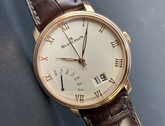 2019 Blancpain Villeret Grande Date Jour Retrograde Pink Gold Full Set