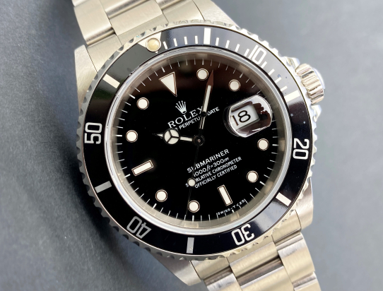 1994 Submariner 16610 Date Tritium Full Set