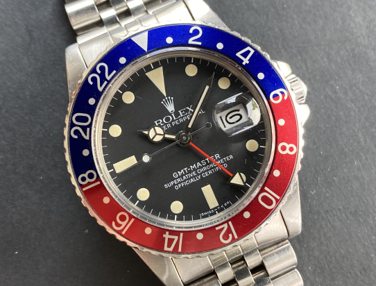 1981 Gmt Master 16750 Matt Dial tritium