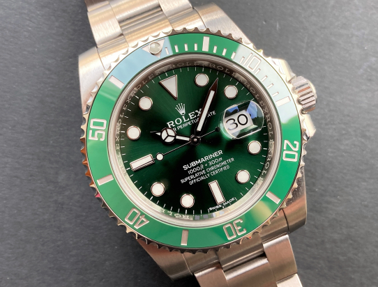 2018 Submariner 116610LV HULK Full Set Stickered