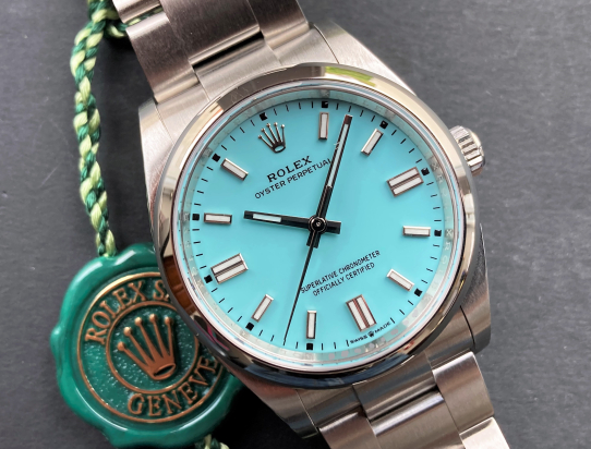 2022 Oyster Perpetual  126000 Tiffany  Full Set