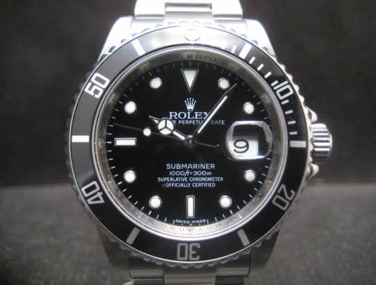Submariner 16610 FULL SET + ROLEX SERVICE