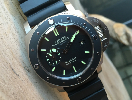2015 NEW LIKE Luminor PAM389 Submersible FULL SET