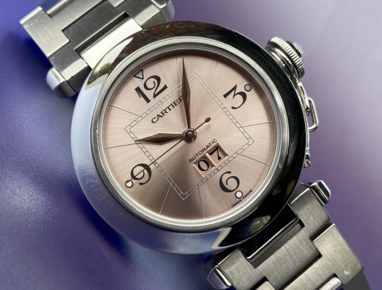2008 Pasha C grande DATE  Cartier Service